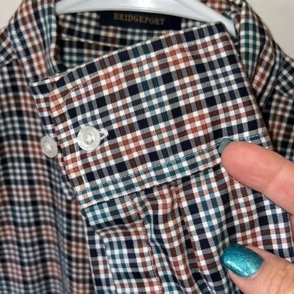 Pendleton Mens Long Sleeve Plaid Button Down Shirt Size S 100% Cotton Multi-Colo - Picture 7 of 11